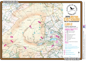 Clayton-Harriers-UKA-British-Fell-Hill-Relay-A4-Web-Map-Leg-2-FINAL